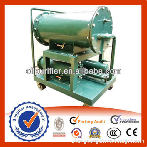 Coalescence-separation oil purifier for diesel oil, gasoline oil, fuel oil